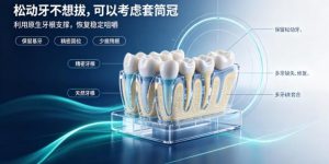 不想拔牙、松动牙多？中老年套筒冠修复，留住自己的原生牙